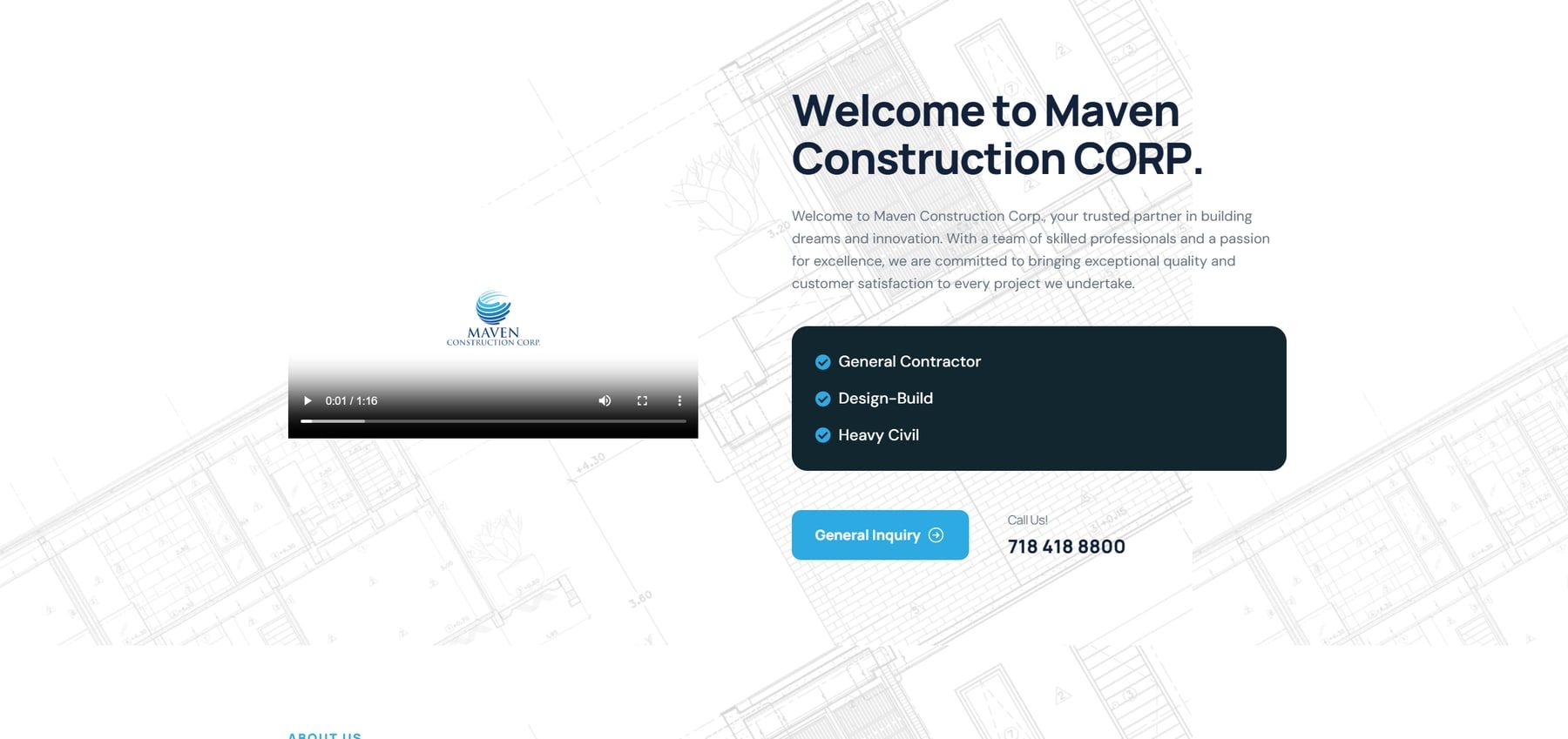 Strona Maven Construction Corp.